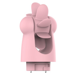 Generique Stimulateur de clitoris rotatif Magic Roll 13cm Rose